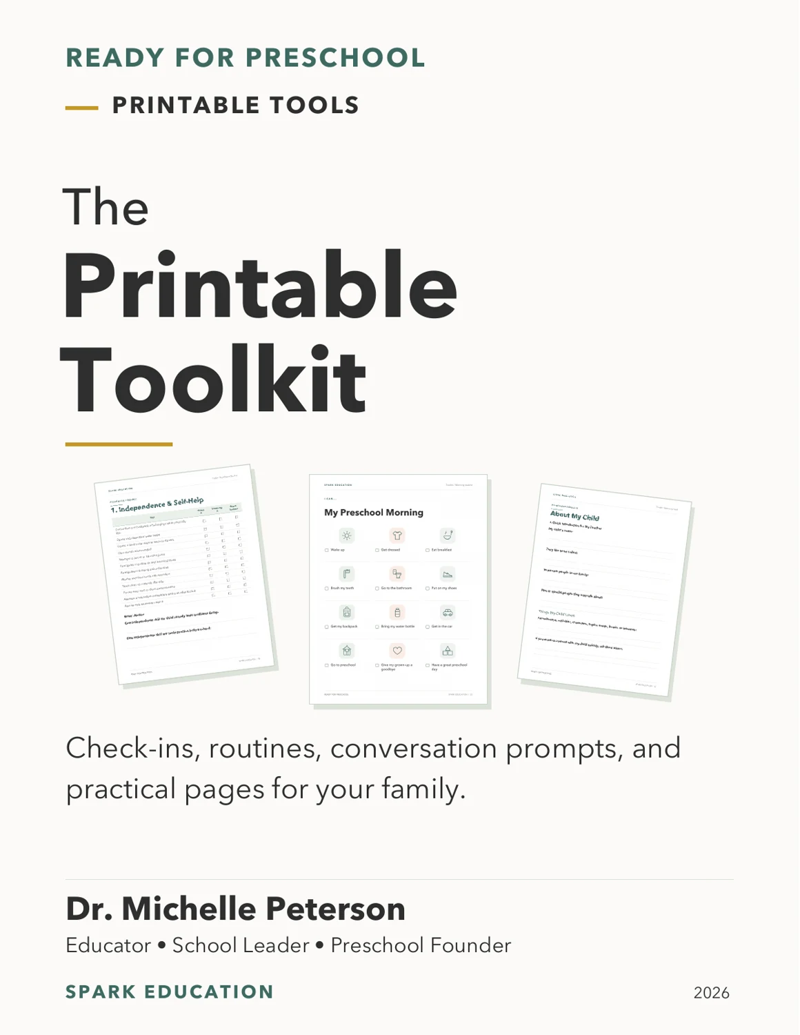 Published cover of The Printable Toolkit